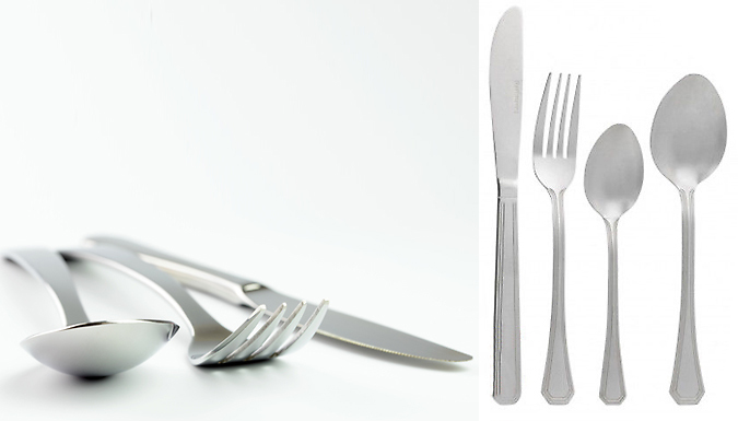 48-Piece Stainless Steel Cutlery Sets