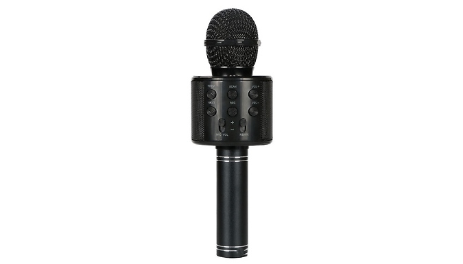 Bluetooth Handheld Karaoke Microphone - 5 Colours!