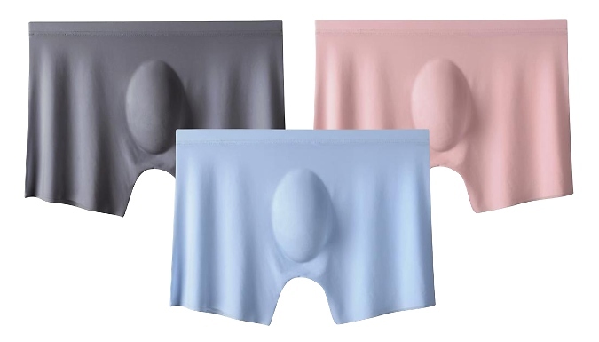 1, 4 or 8-Pack of Men’s Lightweight Cooling Boxer Briefs - 5 Colours, 6 Sizes!