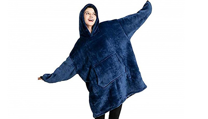 Oversized Snuggle Blanket Hoodie - 8 Colours