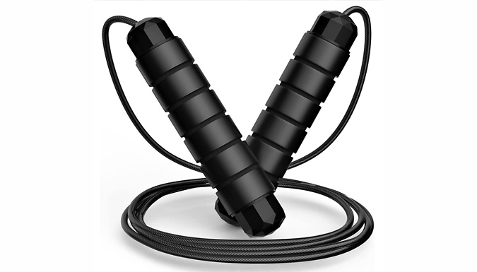 Adjustable Steel Exercise Jump Rope - 4 Colours