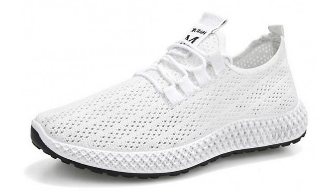 Men's Breathable Mesh Sports Shoes - 2 Colours