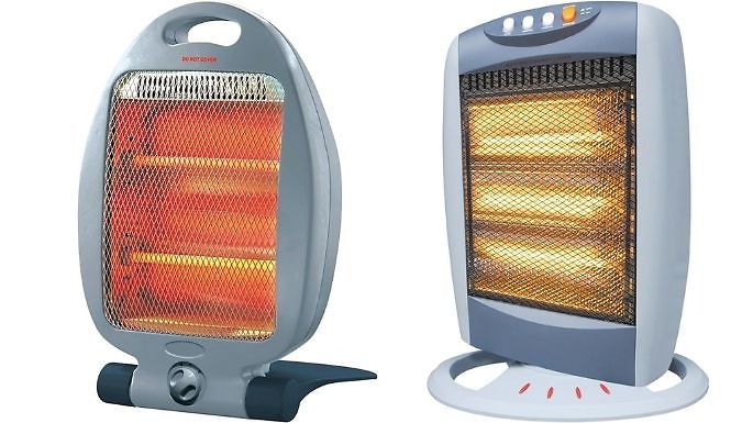 Halogen Heaters - 800W or 1200W