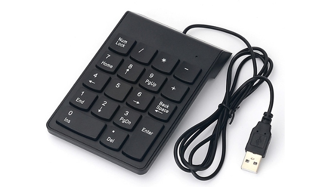 USB Numeric Password Keypad - 2 Options, 2 Colours!