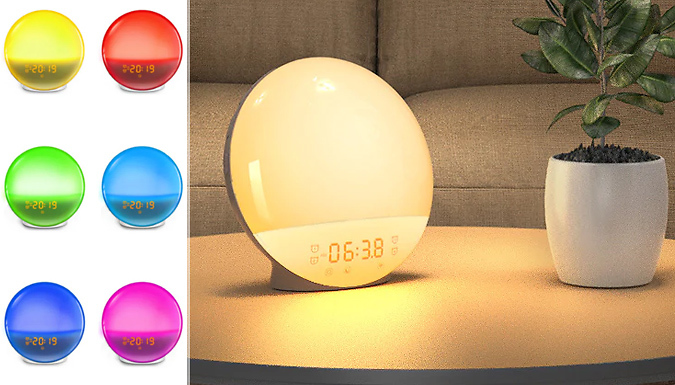 WakeUp Sunrise Simulation Alarm Clock