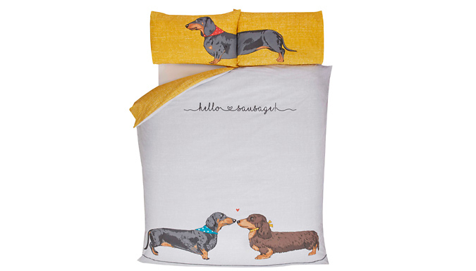 Hello Sausage Duvet Set - 3 Sizes