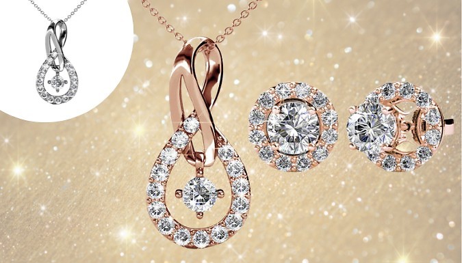 Entwined Pendant & Earring Set - 3 Options