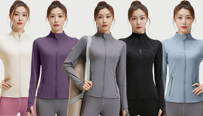 Yoga Track Jacket -6 Colours & 5 Sizes