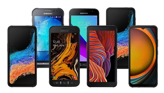 Samsung Galaxy XCover Collection - From the XCover 3 up to the latest XCover 7!