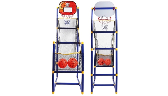 Kids Portable Basketball Game Set - 2 Sizes, 3 Designs