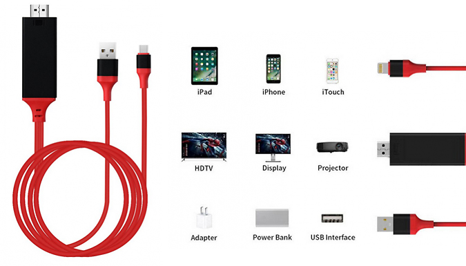 HDMI Cable Adapter for iPhone