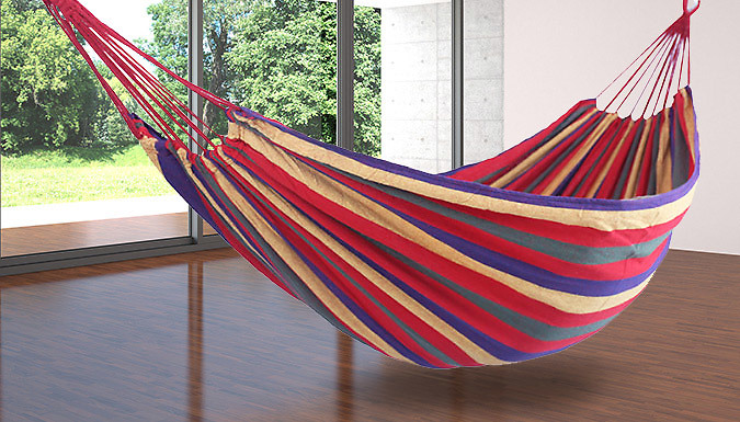 Justgiftdirect Portable Outdoor Camping Hammock