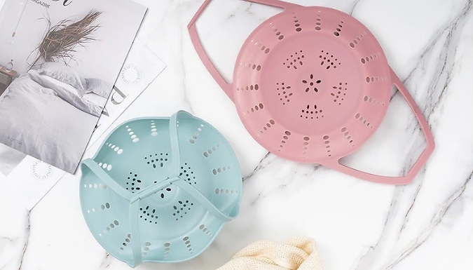 Food-Grade Silicone Steamer Rack - 2 Colours