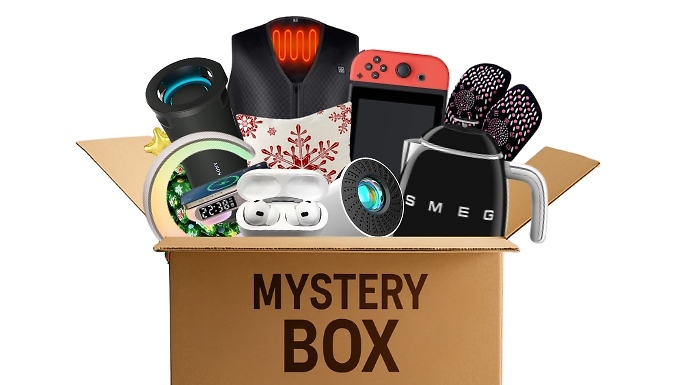 Christmas Winter Themed Mystery Box - Nintendo, Sony, Smeg & More!