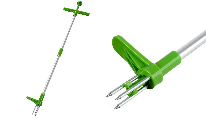 Weed Pulling Stand-Up Manual Garden Tool