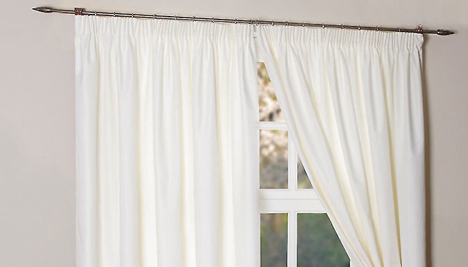 Thermal Energy Saving Light-Reducing Curtains