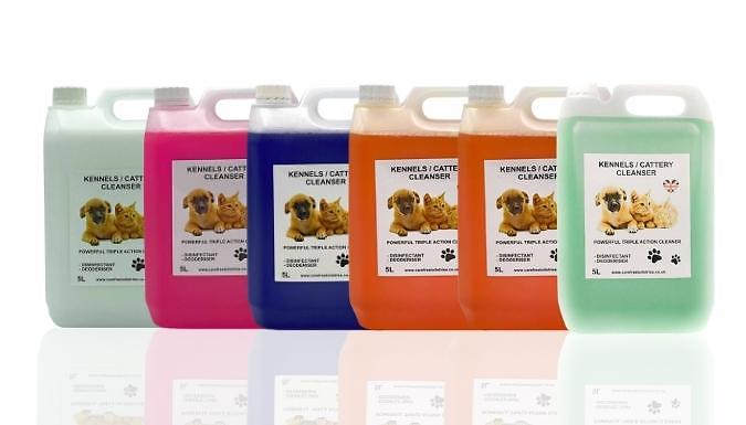 5L Professional Pet Disinfectant & Deodouriser - 6 Scents