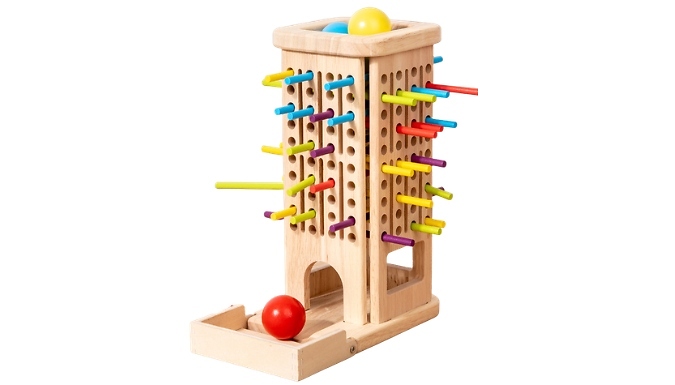 3-in-1 Early Learning Wooden Tower Puzzle Toy