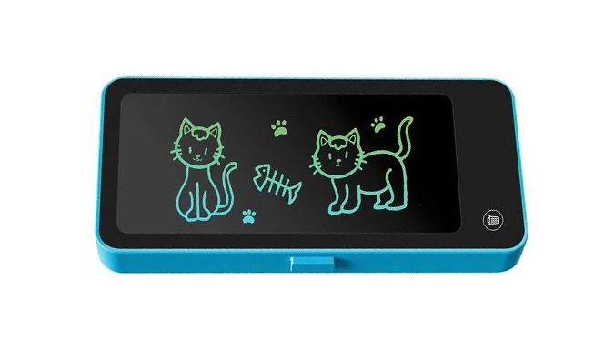Kids LCD Drawing Tablet Pencil Case - 3 Colours
