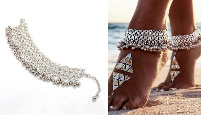 Aztec-Style Chunky Anklet - 1 or 2