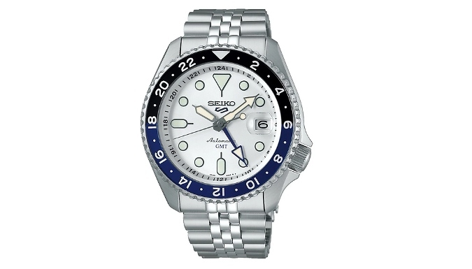 Men's Seiko Sports SKX GMT Automatic Watch