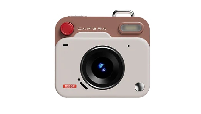 CCD Retro-Style Mini Digital Camera - 5 Colours!