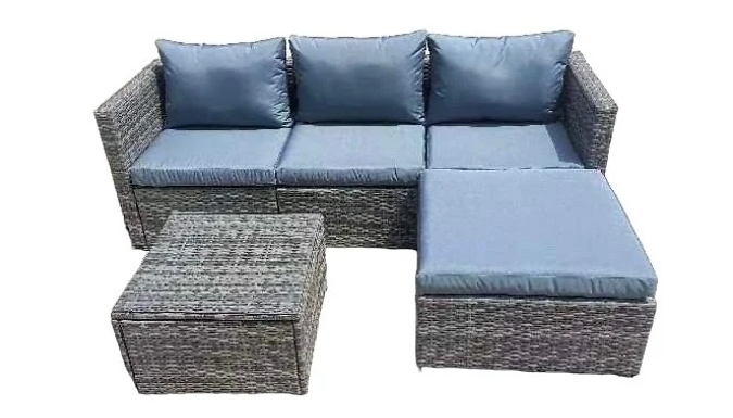 Orlando Corner Rattan Modular Sofa Set