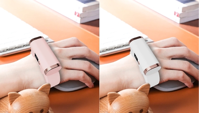 Rechargeable Electric Hand Warmer Bracelet - 5 Colours