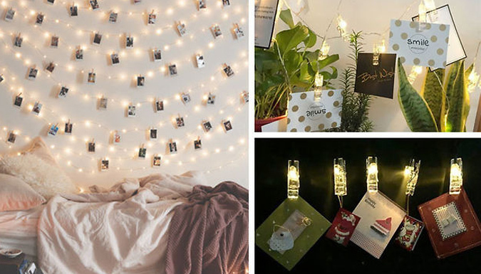 36 LED Photo-Clip Fairy Lights