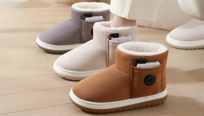 Electric Heating Warm Boots - with Optional Power Bank!