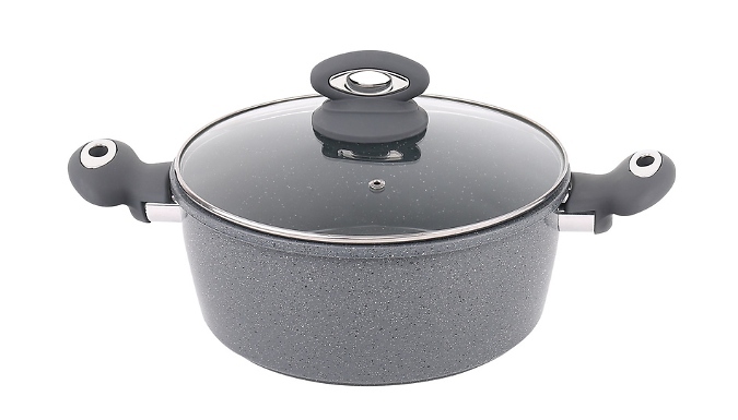 9-Piece Speckled Carbon Steel Cookware Set