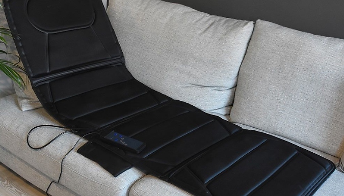 Full-Body Massage Mat with Heat Function