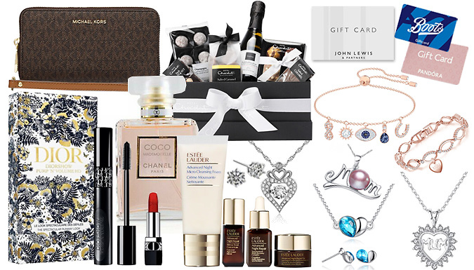 Mystery Deal Gifts For Her - £1000 John Lewis Gift Card, Chanel, Pandora, Michael Kors & More