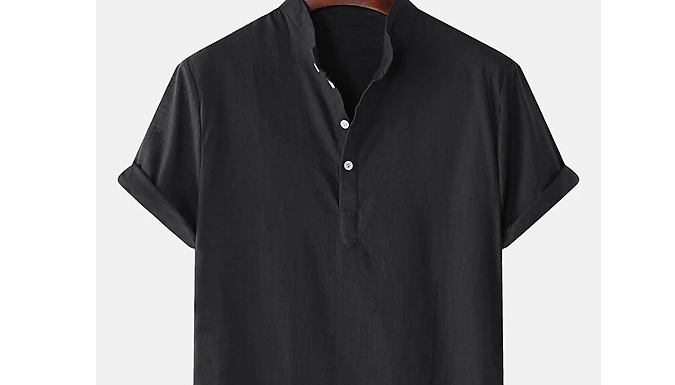 Men’s Short Sleeve Shirt - 5 Colours & 5 Sizes