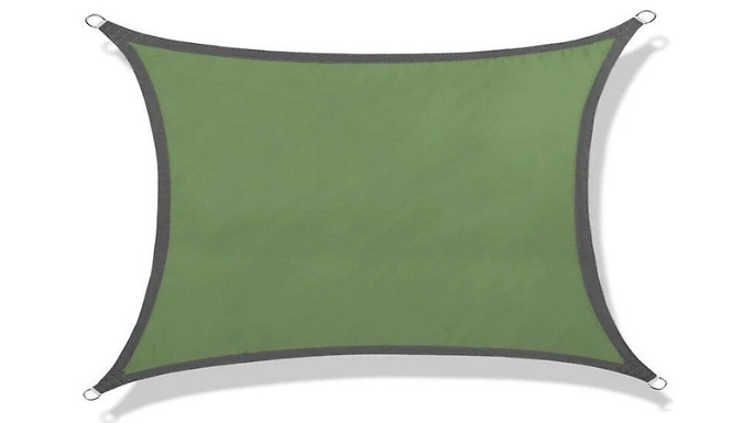 Outdoor 4-Corner Oxford Cloth Sunshade Sail - 2 Colours