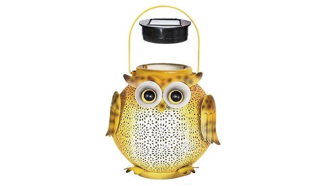 Outdoor Owl Solar Light