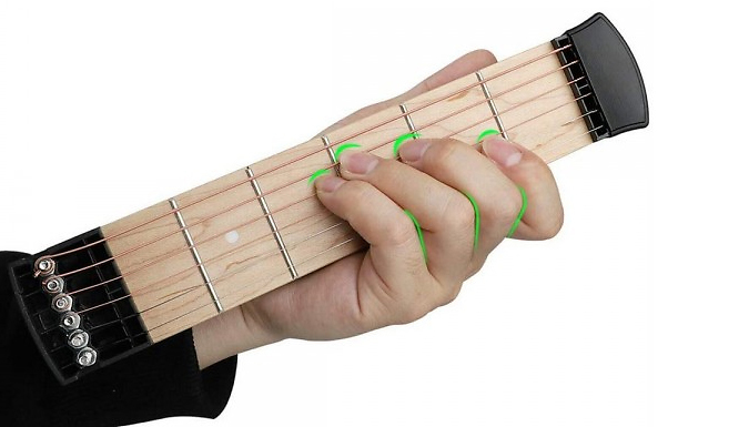 4 or 6 String Portable Pocket Guitar - 2 Colours