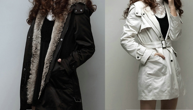 Winter Trench Coat - 2 Colours, 4 Sizes