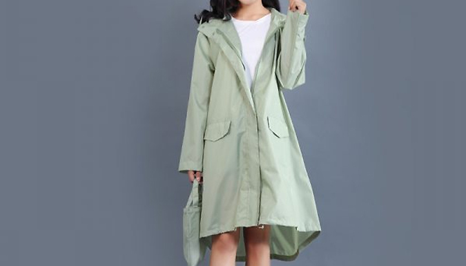 Ladies Windbreaker Raincoat - 7 Colours and 3 Sizes