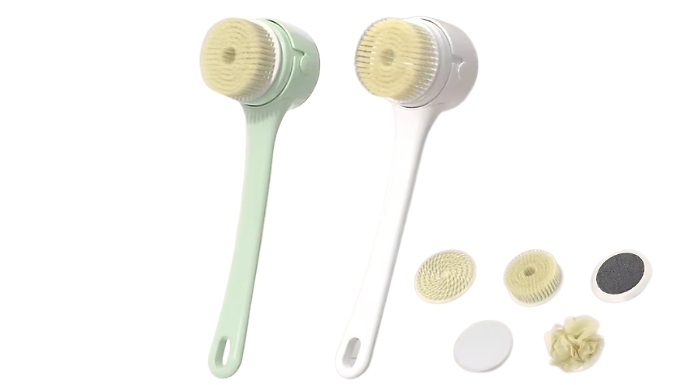 5-in-1 Electric Body Spa Shower Brush - 2 Colours!