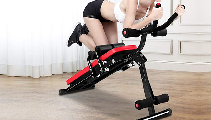 Core Exercise Trainer with LCD Monitor