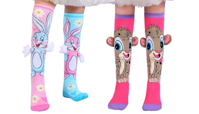Children's Fun Cartoon Socks - 5 Designs