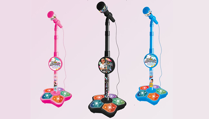 Kid's Karaoke Gaming Microphone with MP3 Connectivity