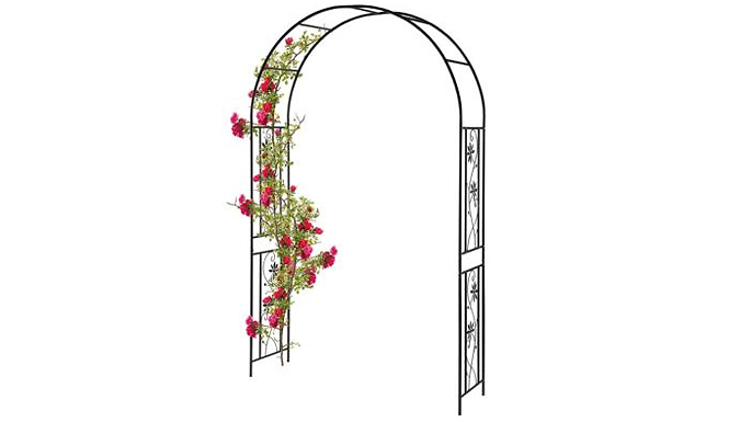 2.2m Garden Gear Metal Flower Archway