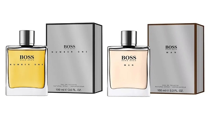 Hugo Boss Eau de Toilette Fragrances for Men - 2 Scents