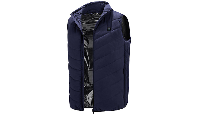 Unisex Thermal Electric USB Heated Gilet – 5 Colours & 6 Sizes