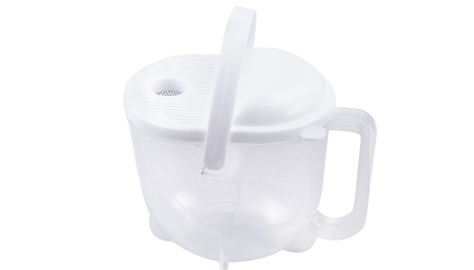 Quick-Wash Rice Rinsing Jug