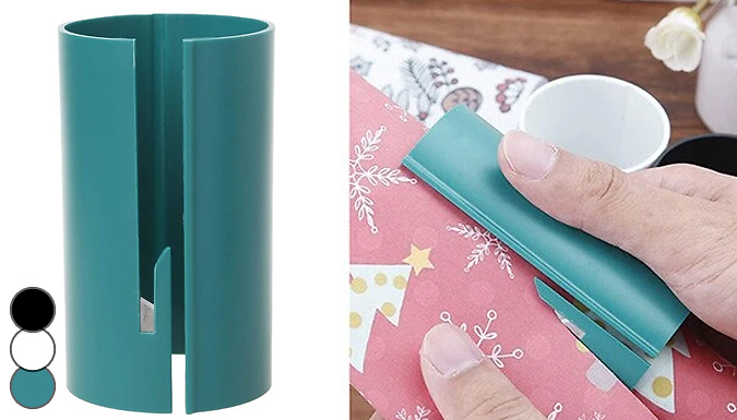 Shop in Store UK Gift Wrapping Paper Cutter - 3 Colours & 1, 2 and 3 Packs
