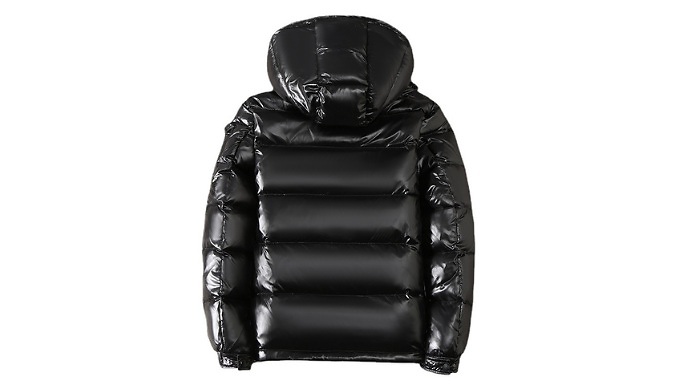 Shiny Style Padded Puffer Jacket - 3 Colours and 5 Sizes from Go Groopie IE