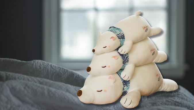 Polar Bear Pillow - 3 Sizes